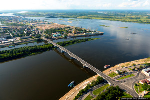 Канавинский мост — первый из постоянных городских мостов через Оку
