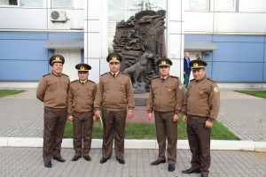 Амиль Агамалиев с коллегами из Азербайджана